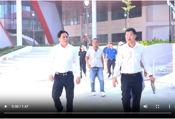 VIDEO: Phó Bí thư Thường trực Tỉnh ủy, Chủ tịch HĐND tỉnh Khánh Hòa Nguyễn Khắc Toàn kiểm tra tiến độ 2 dự án trọng điểm của tỉnh
