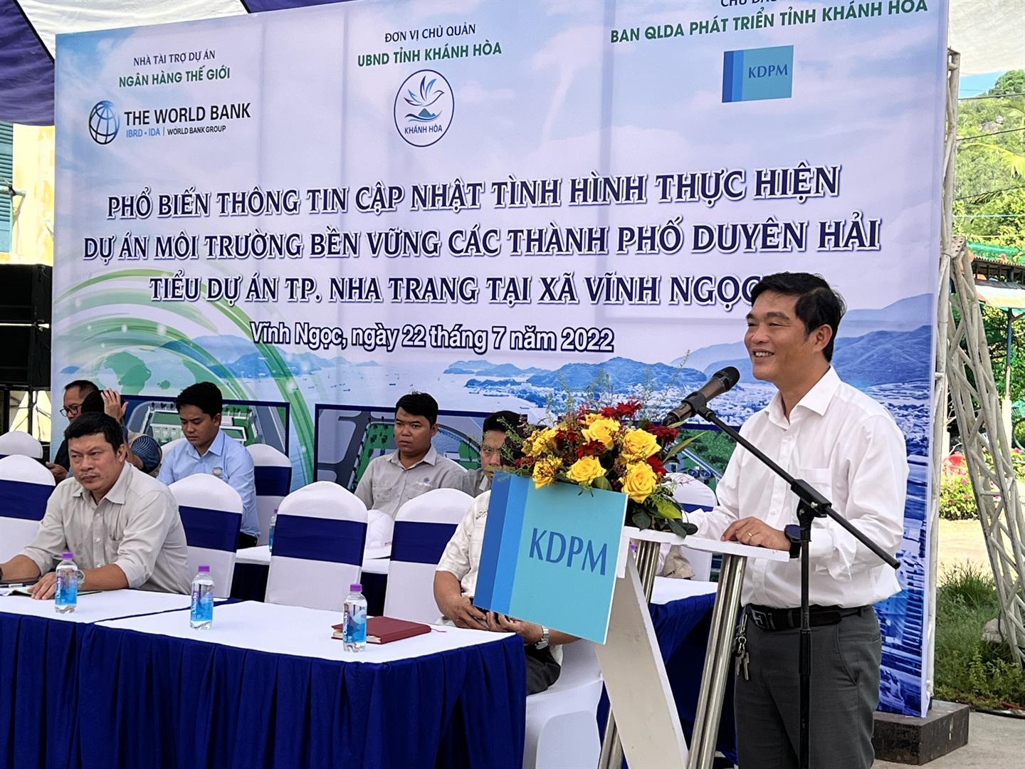  CẬP NHẬT TÌNH HÌNH DỰ ÁN MÔI TRƯỜNG BỀN VỮNG CÁC THÀNH PHỐ DUYÊN HẢI - TIỂU DỰ ÁN NHA TRANG ĐẾN XÃ VĨNH NGỌC