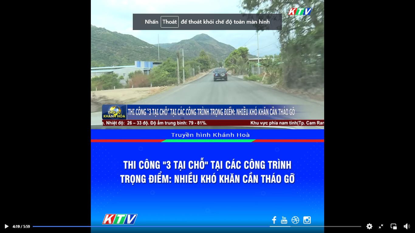 THI CÔNG "3 TẠI CHỖ" TẠI CÁC CÔNG TRÌNH TRỌNG ĐIỂM: NHIỀU KHÓ KHĂN CẦN THÁO GỠ