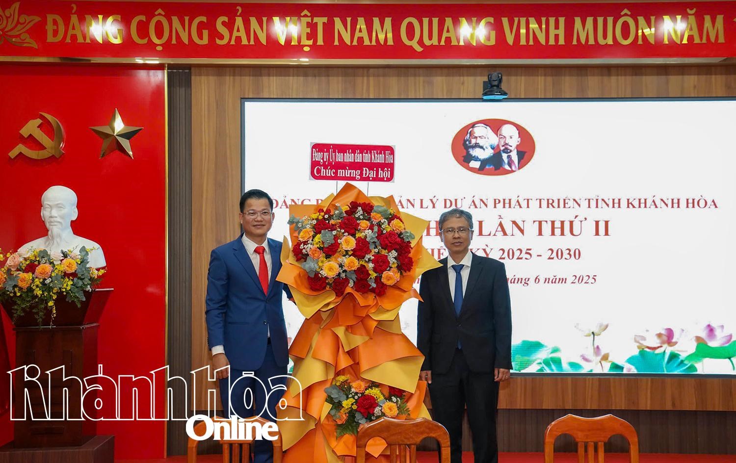 Đại hội Đảng bộ Ban Quản lý dự án phát triển tỉnh Khánh Hòa lần thứ II
