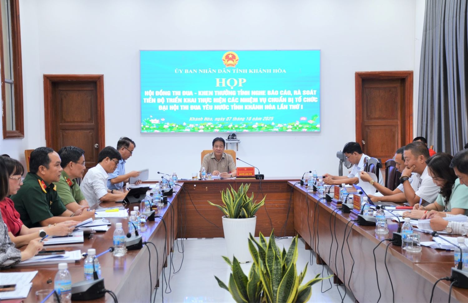 Khẩn trương chuẩn bị tổ chức Đại hội Thi đua yêu nước tỉnh Khánh Hòa lần thứ I