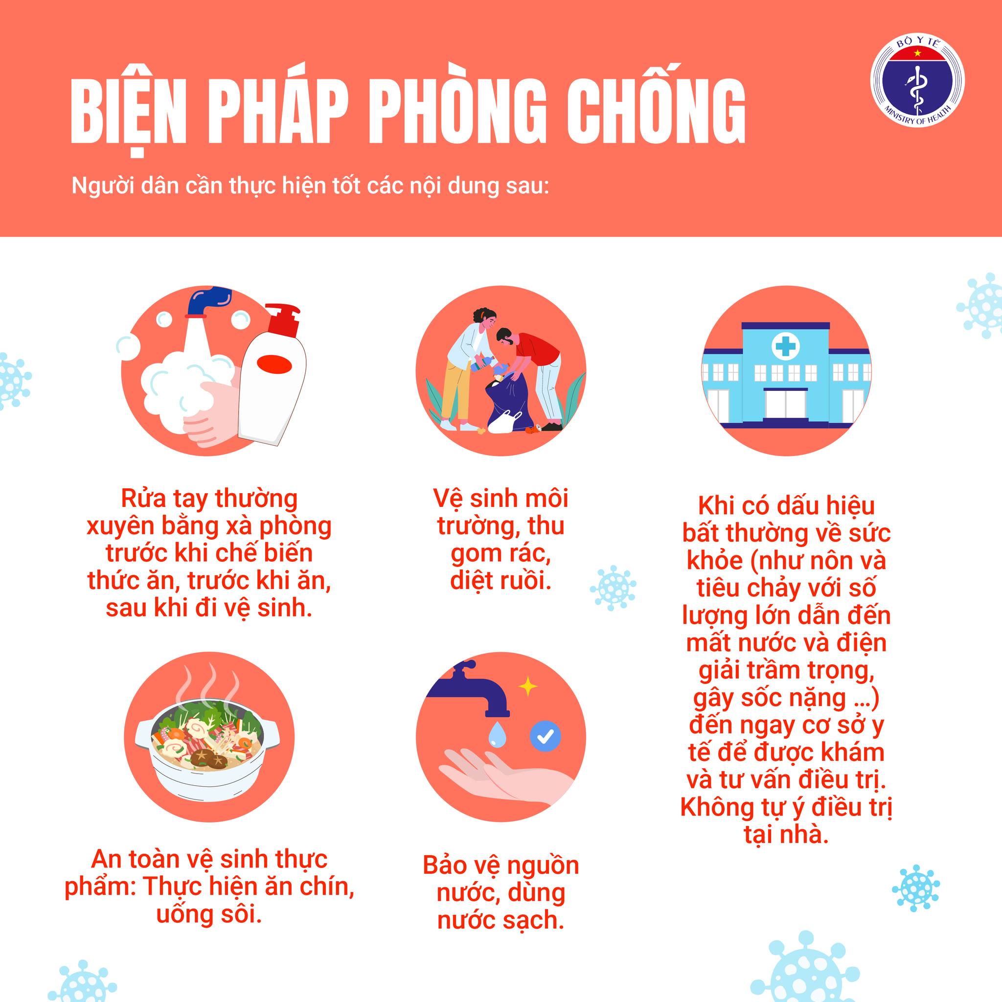 Triển khai quyết liệt công tác phòng, chống bệnh tả