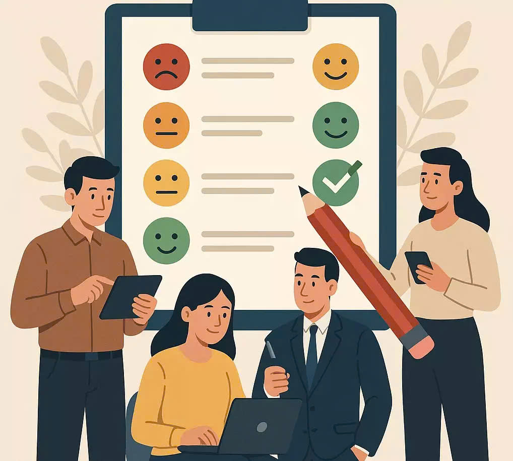 Từ ngày 1-10 đến ngày 15-11-2025: Khảo sát, đánh giá mức độ hài lòng của tổ chức, cá nhân