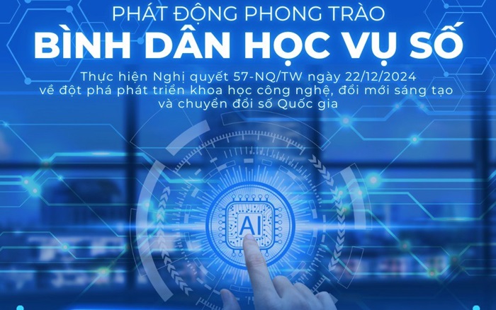 Tổ chức Lễ phát động phong trào “Bình dân học vụ số” cấp tỉnh kết hợp Ngày hội Công nghệ số tỉnh Khánh Hòa năm 2025