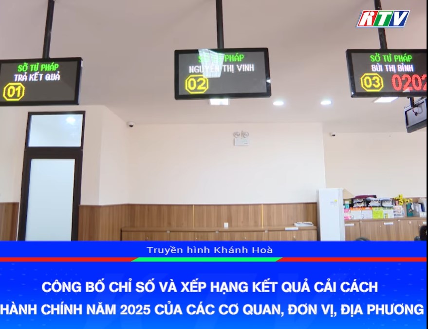 Hình ảnh về VIDEO: Công bố chỉ số và xếp hạng kết quả cải cách hành chính năm 2025 của các cơ quan, đơn vị, địa phương