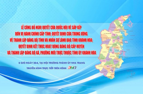 Hôm nay (30-6): Diễn ra Lễ công bố các nghị quyết, quyết định của Trung ương và địa phương về sắp xếp đơn vị hành chính, thành lập tổ chức đảng, chỉ định nhân sự cấp tỉnh, cấp xã