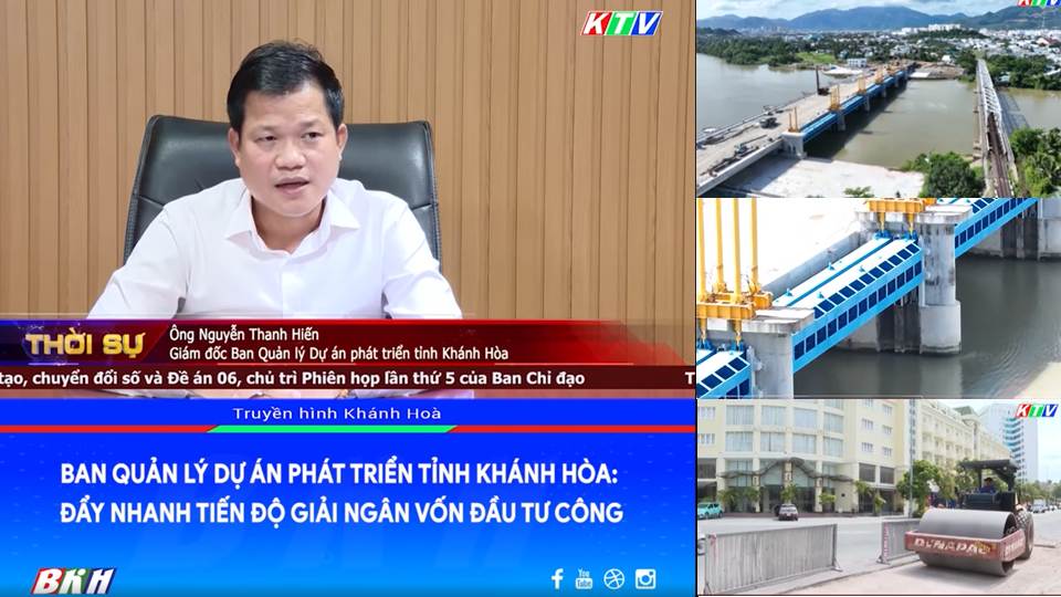 Hình ảnh về VIDEO: BAN QUẢN LÝ DỰ ÁN PHÁT TRIỂN TỈNH KHÁNH HÒA: ĐẨY NHANH TIẾN ĐỘ GIẢI NGÂN VỐN ĐẦU TƯ CÔNG