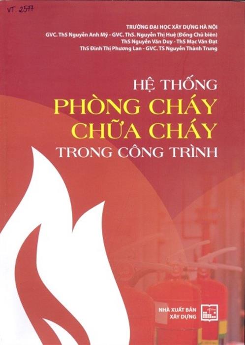 Sách mới: Hệ thống phòng cháy chữa cháy trong công trình