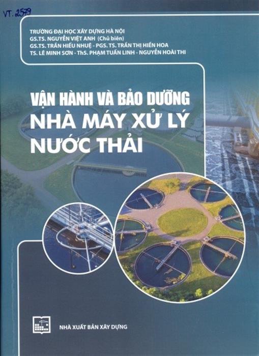 Sách mới: Vận hành và bảo dưỡng nhà máy xử lý nước thải