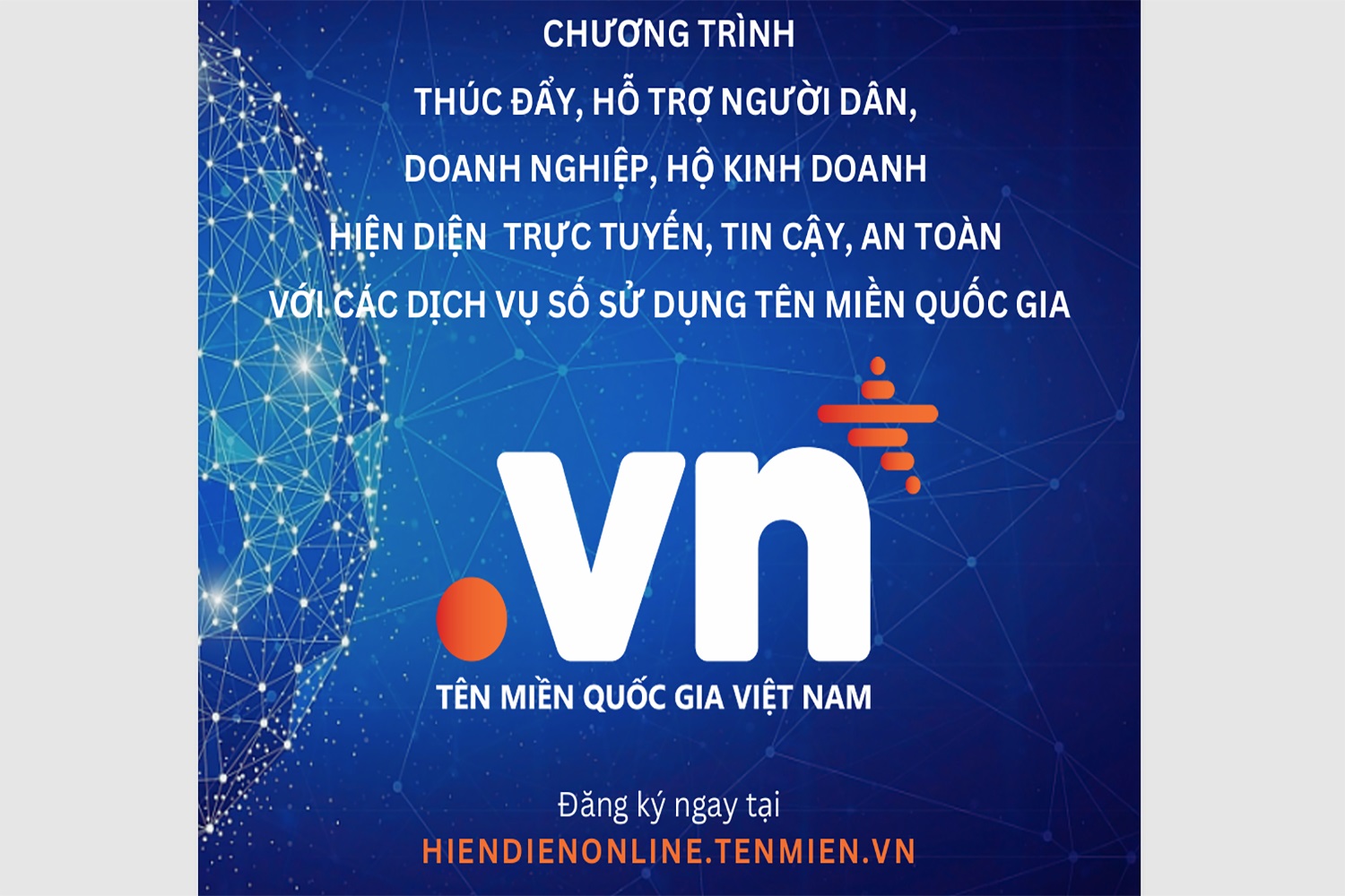 Phổ cập tên miền “.vn” cho người dân, doanh nghiệp