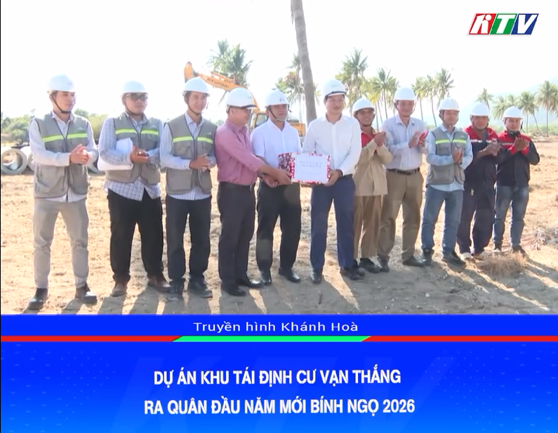 Hình ảnh về VIDEO: Dự án Khu tái định cư Vạn Thắng ra quân đầu năm mới Bính Ngọ 2026