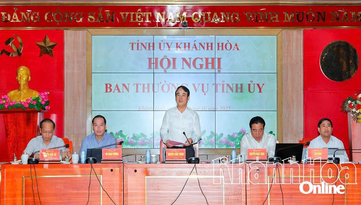 Hội nghị Ban Thường vụ Tỉnh ủy cho ý kiến về một số nội dung quan trọng