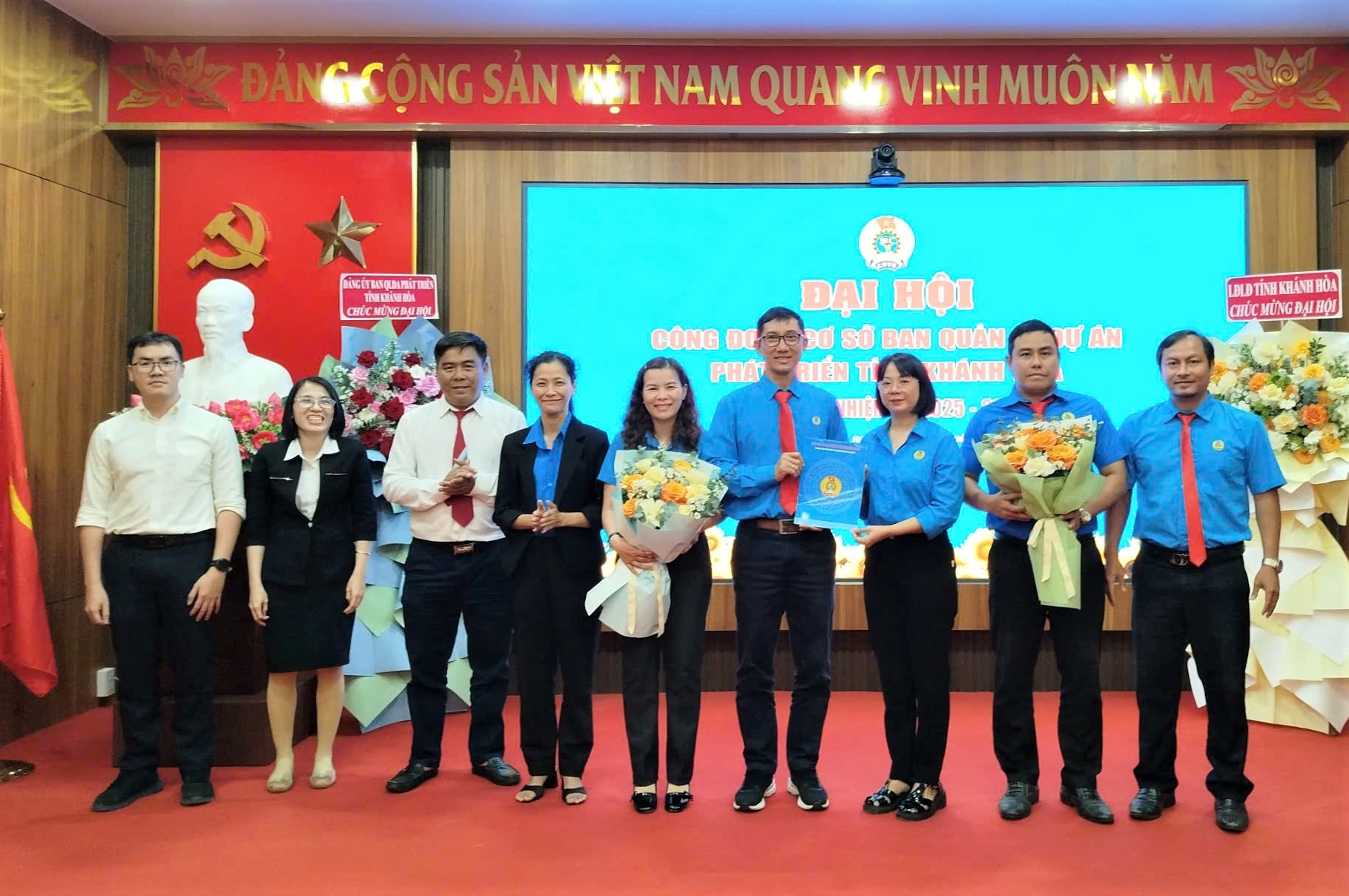 Đại hội Công đoàn Cơ sở Ban Quản lý Dự án Phát triển tỉnh Khánh Hòa lần thứ I, nhiệm kỳ 2025-2030: Hướng tới nhiệm kỳ "Đoàn kết – Dân chủ - Kỷ cương - Đổi mới - Phát triển"